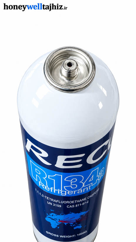گاز R134a رکو (RECO ) یک کیلو گرمی خالص