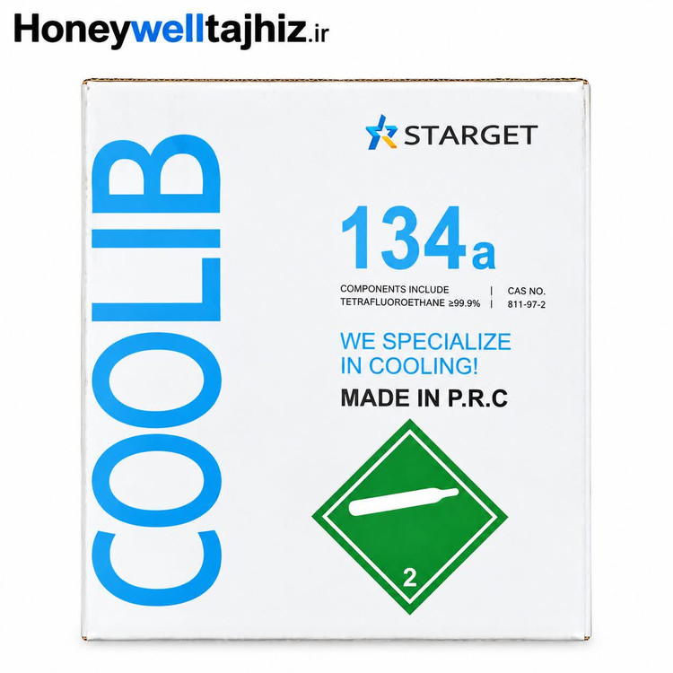 گاز R134a کولیب 3 کیلو 400 گرمی خالص