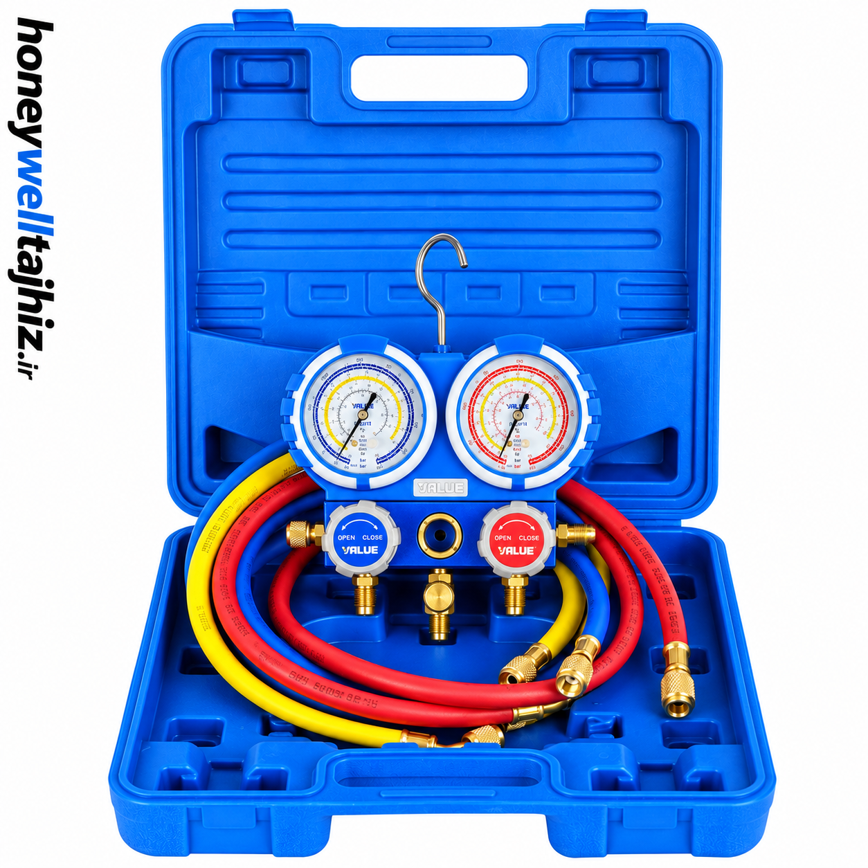 منیفولد گیج دوقلو ولئو مدل VMG-2-R410A-B