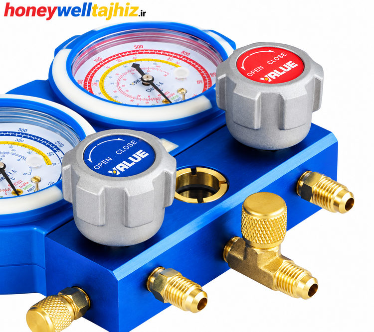 منیفولد گیج دوقلو ولئو مدل VMG-2-R410A-B