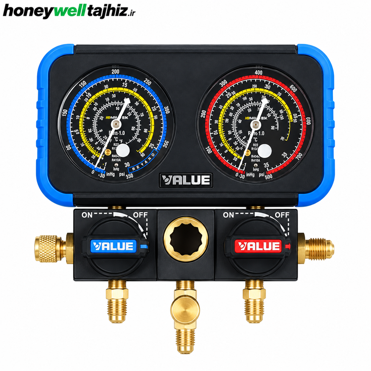 منیفولد گیج دوقلو ولئو مدل VRM-2-B0401