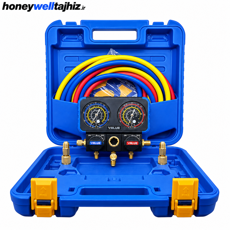 منیفولد گیج دوقلو ولئو مدل VRM-2-B0401