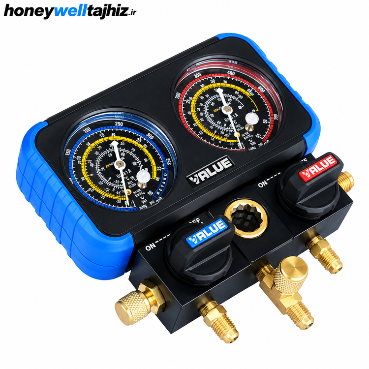 منیفولد گیج دوقلو ولئو مدل VRM-2-B0401