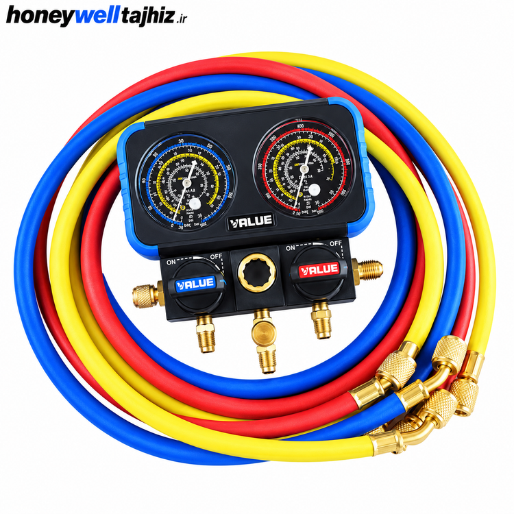 منیفولد گیج دوقلو ولئو مدل VRM-2-B0401
