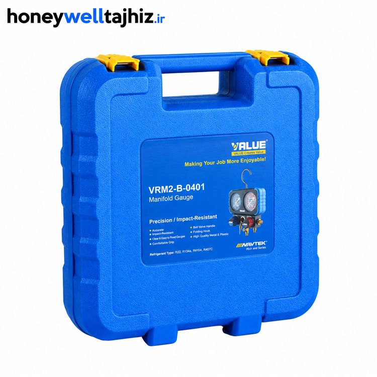 منیفولد گیج دوقلو ولئو مدل VRM-2-B0401