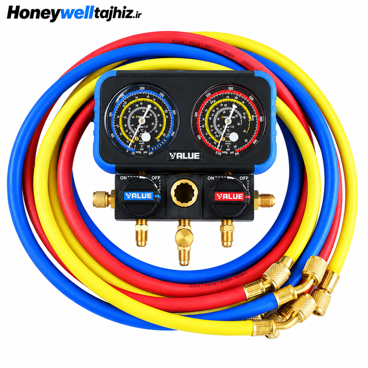 منیفولد گیج دوقلو ولئو مدل VRM-2-B0501