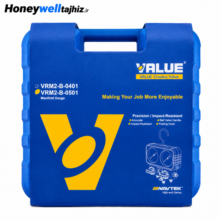 منیفولد گیج دوقلو ولئو مدل VRM-2-B0501